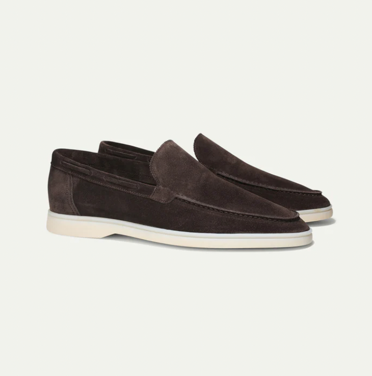 Sophisticated Leather Slip-Ons for Him - Julian