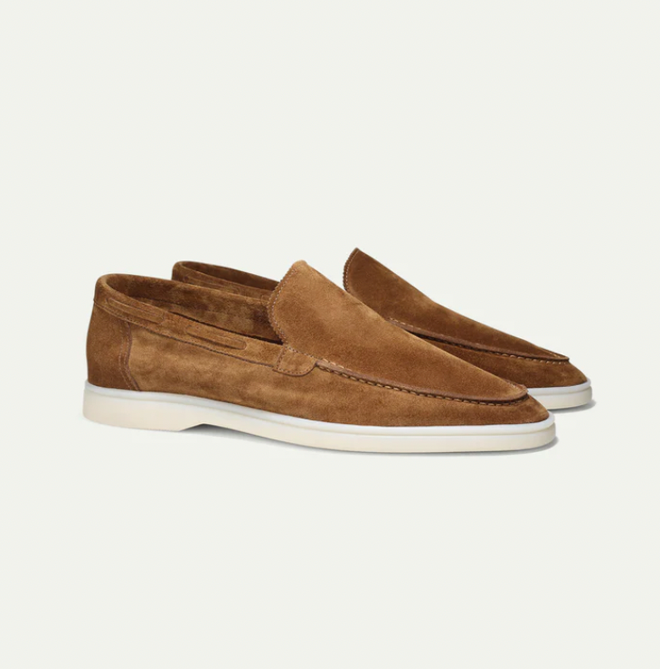 Sophisticated Leather Slip-Ons for Him - Julian