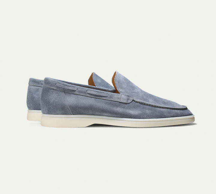 Sophisticated Leather Slip-Ons for Him - Julian