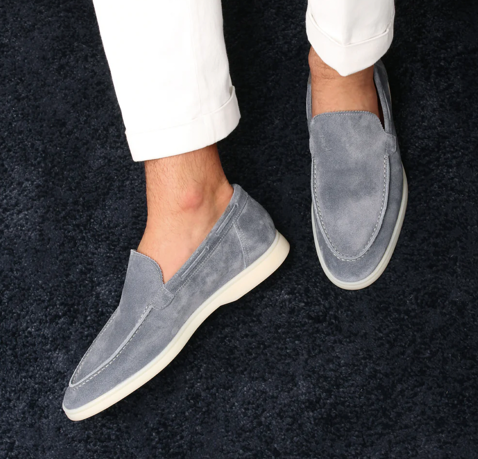 Sophisticated Leather Slip-Ons for Him - Julian