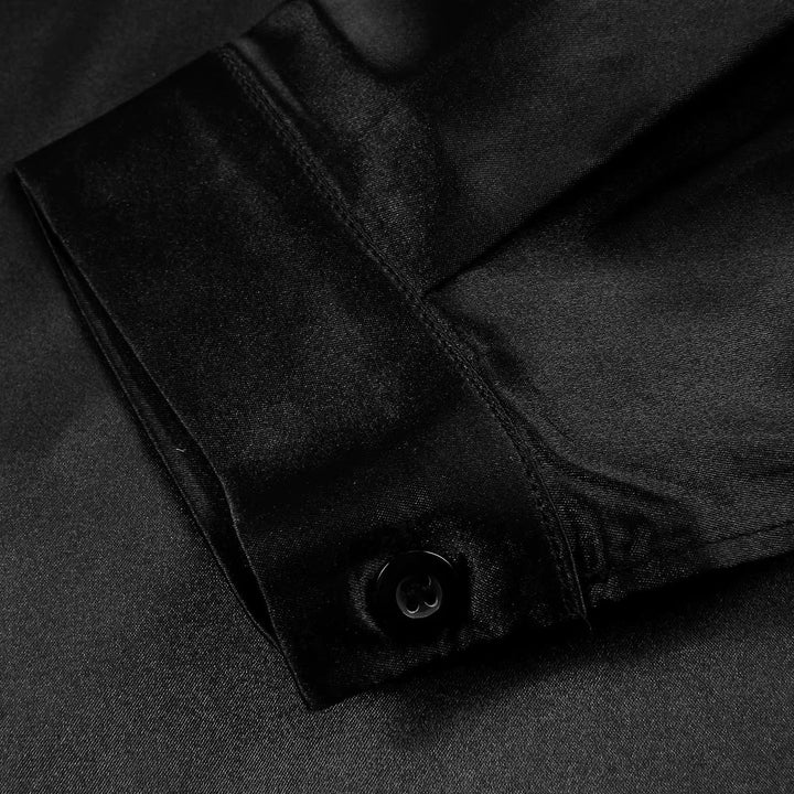 Chic Long Sleeve Blouse for Women with V-Neck - Bella