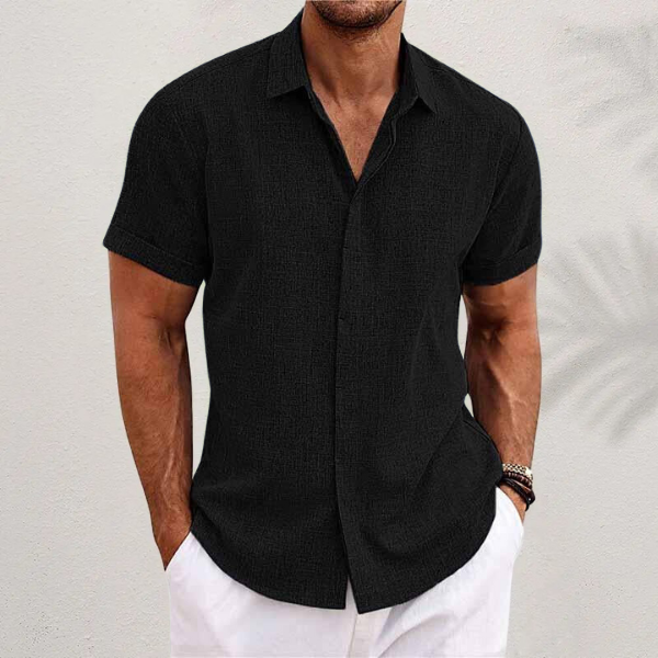 Men's Casual Short Sleeve Shirt - Oliver