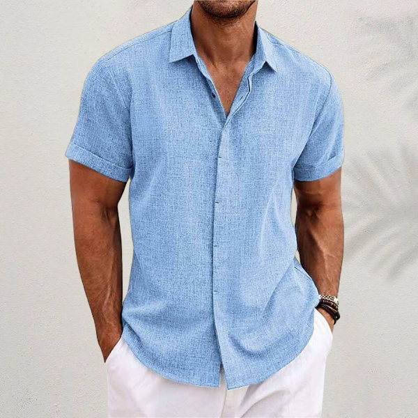 Men's Casual Short Sleeve Shirt - Oliver