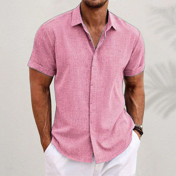 Men's Casual Short Sleeve Shirt - Oliver