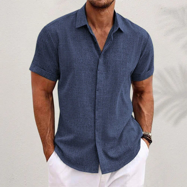 Men's Casual Short Sleeve Shirt - Oliver