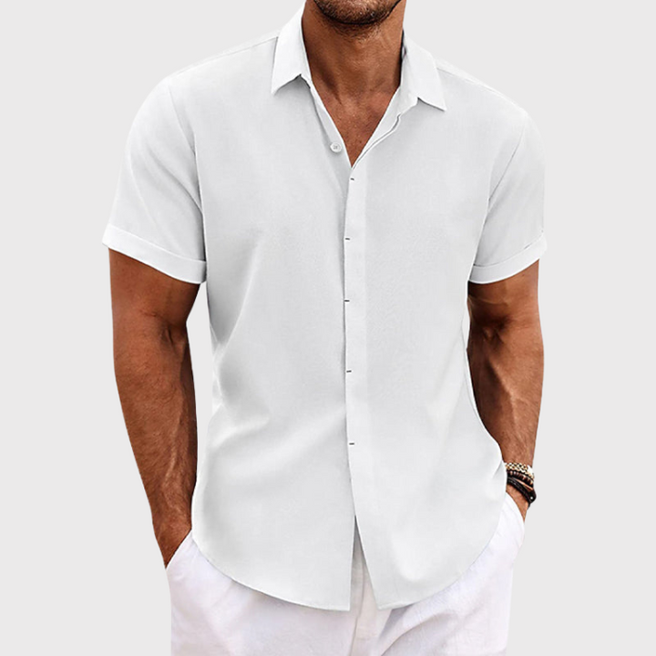 Men's Casual Short Sleeve Shirt - Oliver