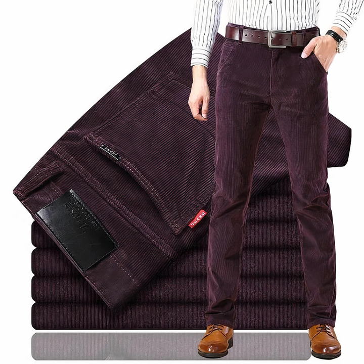 Tailored Corduroy Trousers - Mason