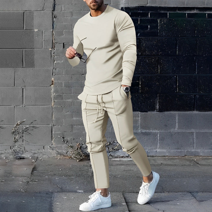 Trendy Dual-Piece Ensemble for Men - CityCurrent