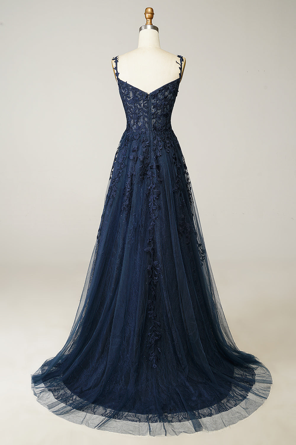Elegant A-Line Evening Dress - Amelia