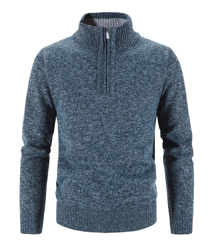 Contemporary Men's Zip-Up Pullover - PeakGear