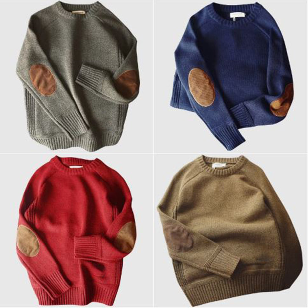 Chic Knit Pullover for Men - Adrian