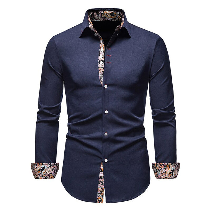 Trendy Button-Up Shirt for Men - Ethan