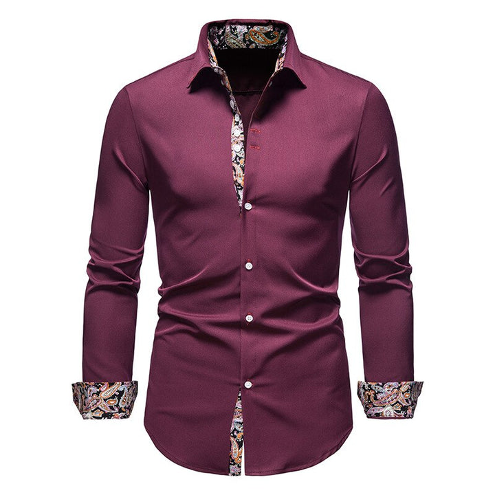 Trendy Button-Up Shirt for Men - Ethan