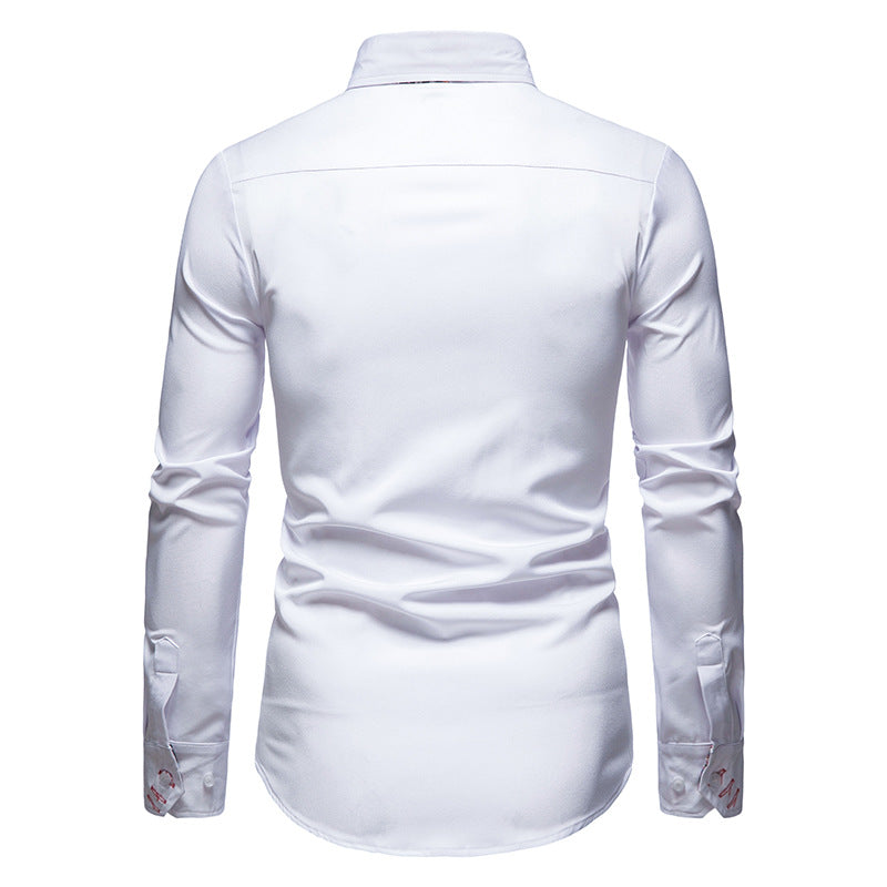 Trendy Button-Up Shirt for Men - Ethan