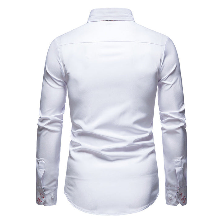 Trendy Button-Up Shirt for Men - Ethan