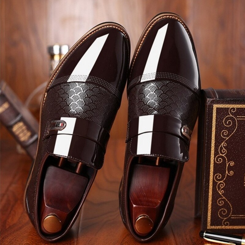 Sleek Glossy Footwear for Men - Carter