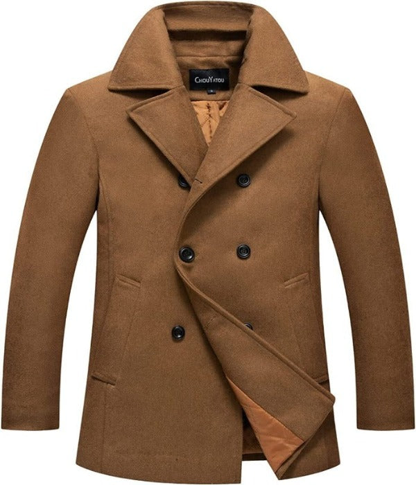 Chic Wool Blend Overcoat - Alexander