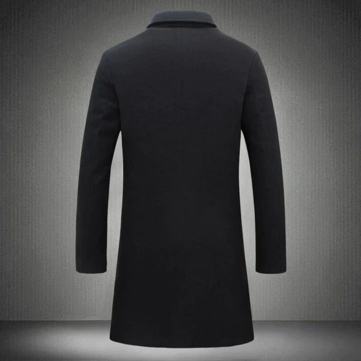 Chic Men's Wool Overcoat - Jackson