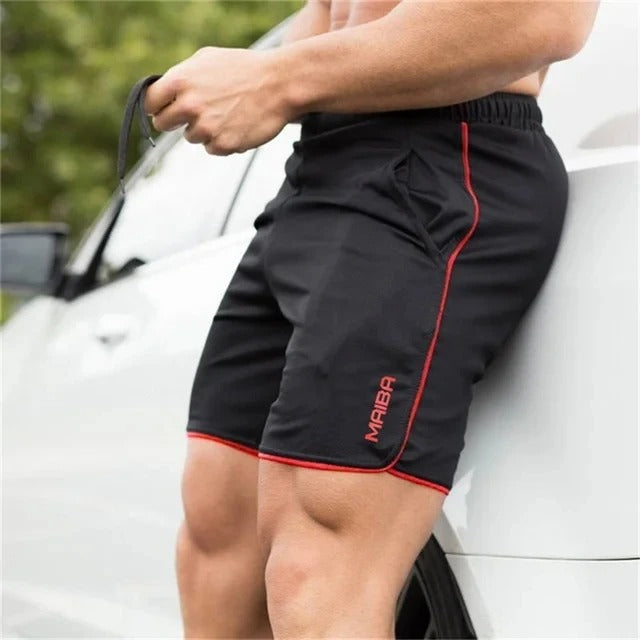 Men's Fitted Swim Trunks Crafted from Stretchy Material - Marco