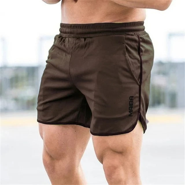Men's Fitted Swim Trunks Crafted from Stretchy Material - Marco