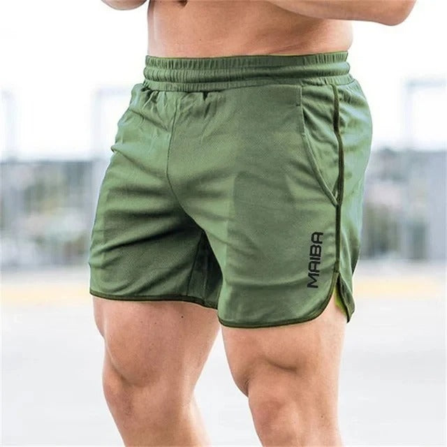 Men's Fitted Swim Trunks Crafted from Stretchy Material - Marco