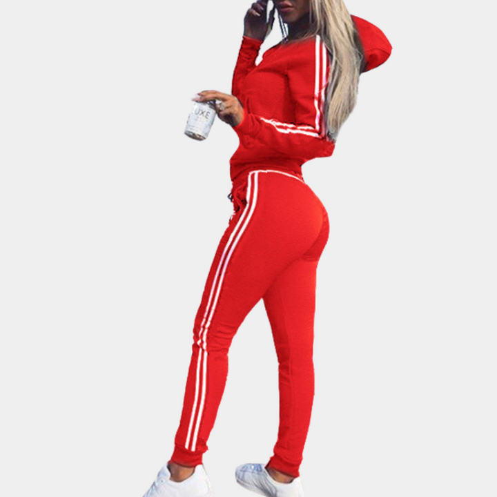 Chic Women's Two-Piece Athletic Set - Harper