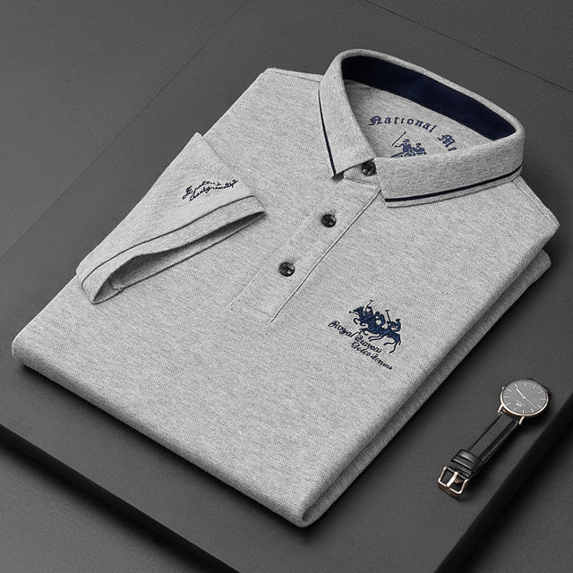 Stylish Stitched Polo Shirt - Tyler
