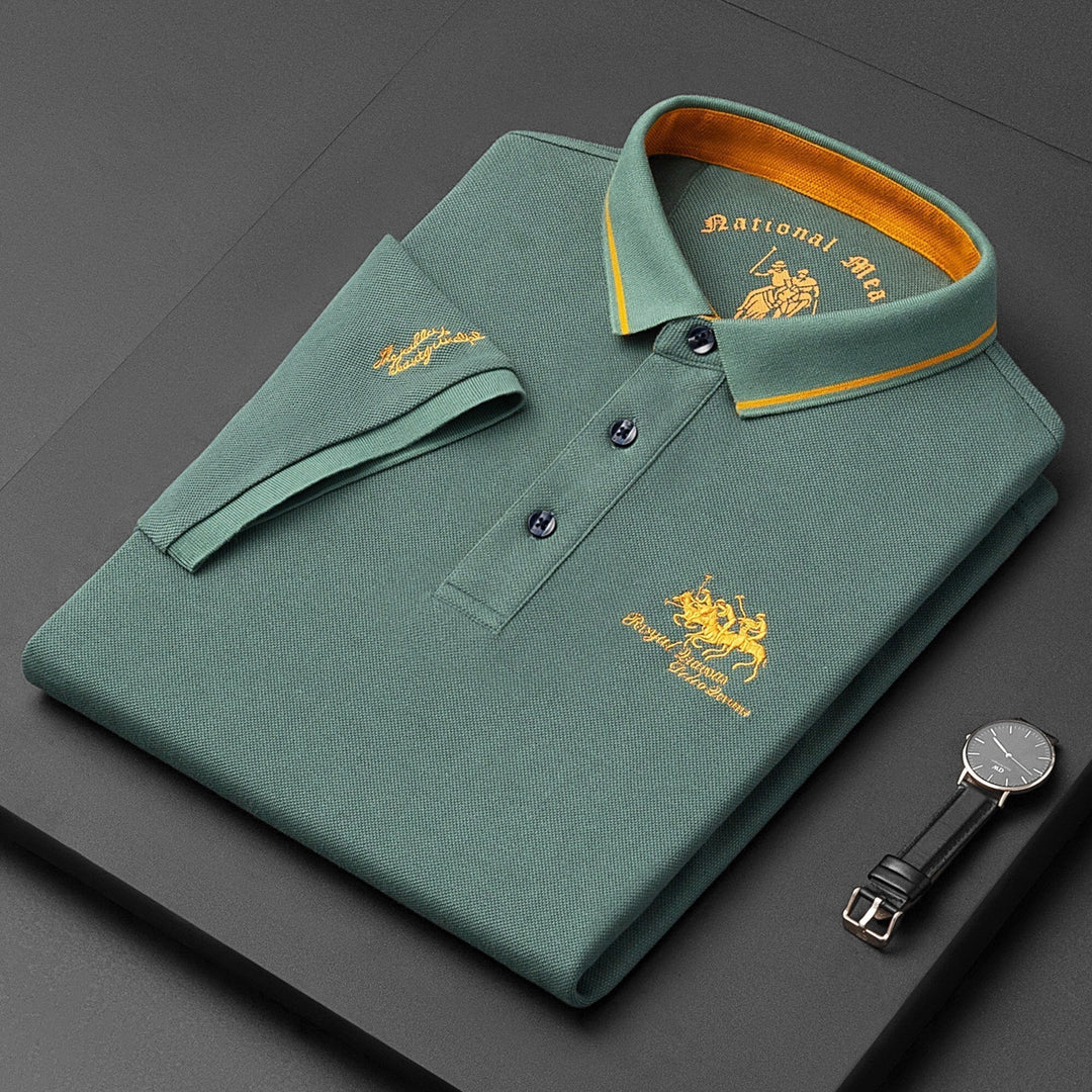 Stylish Stitched Polo Shirt - Tyler