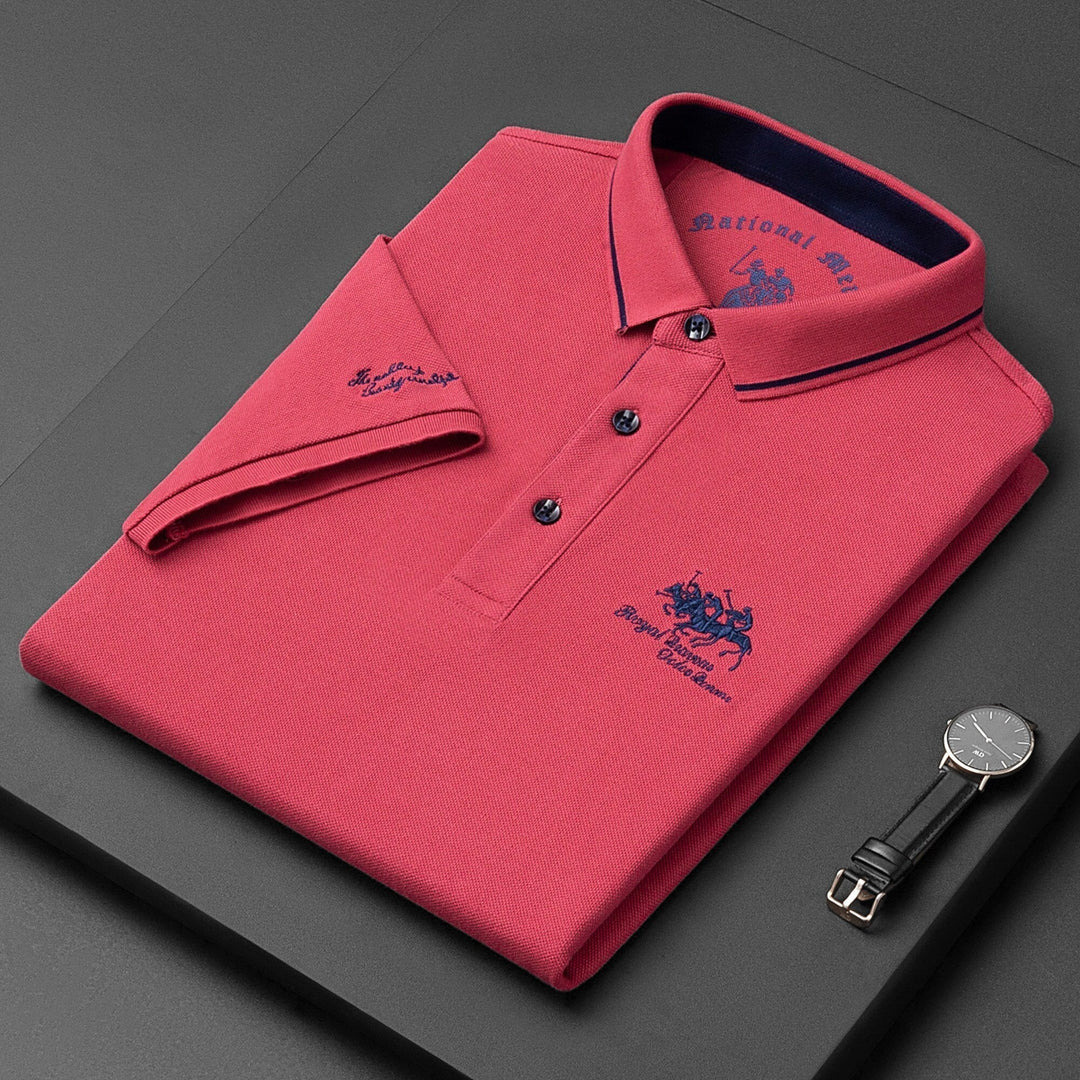Stylish Stitched Polo Shirt - Tyler