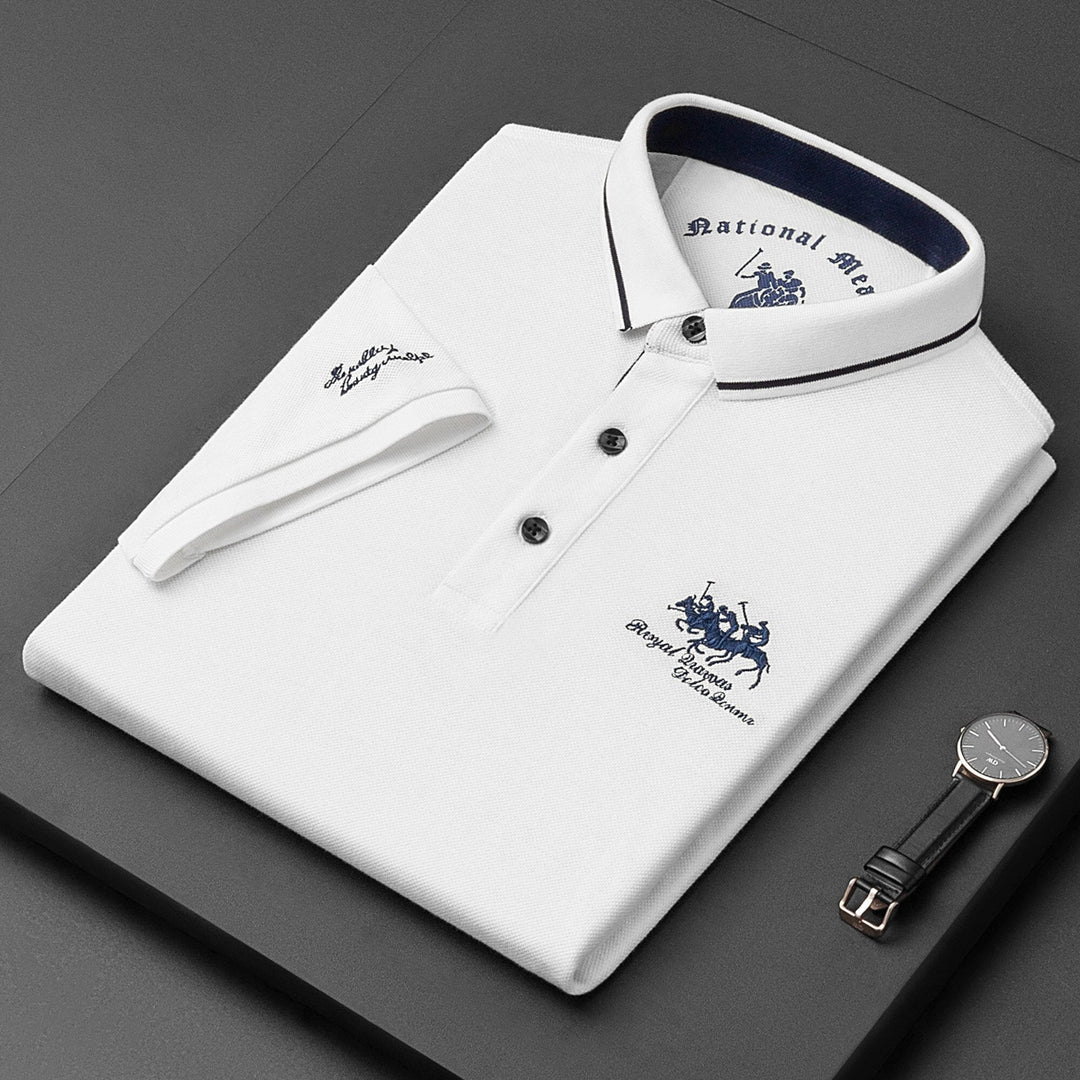 Stylish Stitched Polo Shirt - Tyler