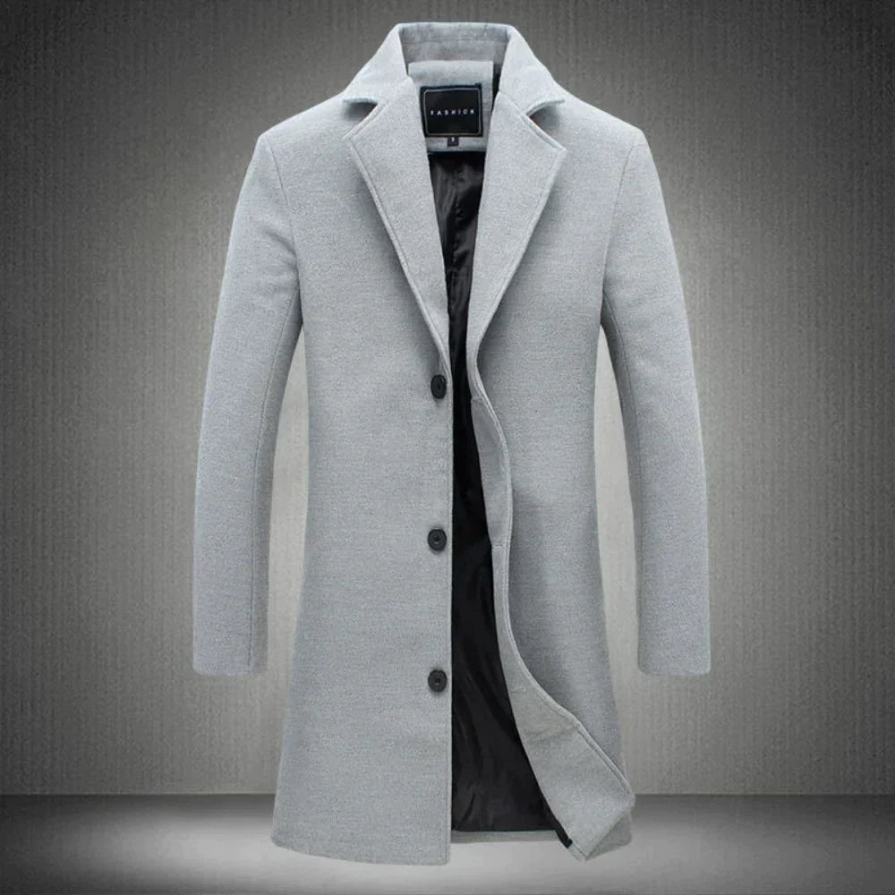 Alexander Cashmere Overcoat for Men