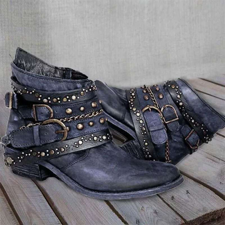 Classic Woman's Slip-On Ankle Boots - Bella