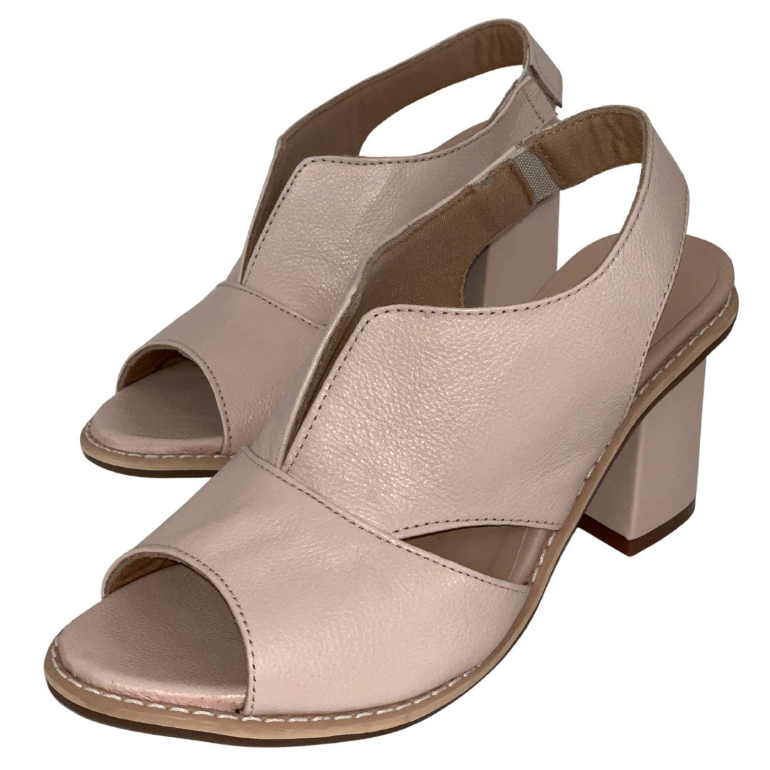 Selina Comfort Heeled Leather Sandals for Women