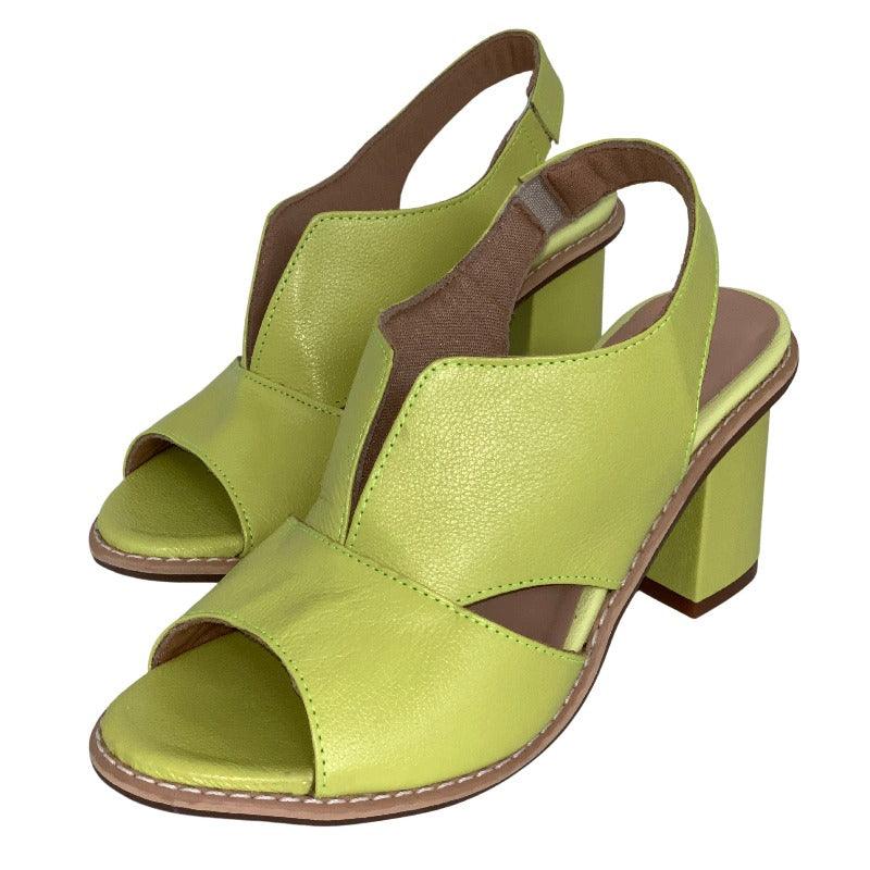Selina Comfort Heeled Leather Sandals for Women