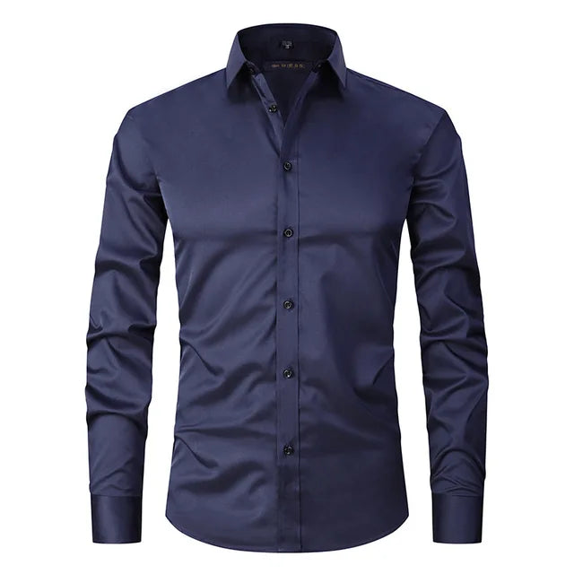 Noah's Smooth-Fit Stretch Dress Shirt for Men