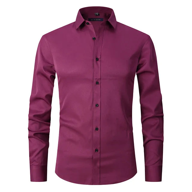 Noah's Smooth-Fit Stretch Dress Shirt for Men