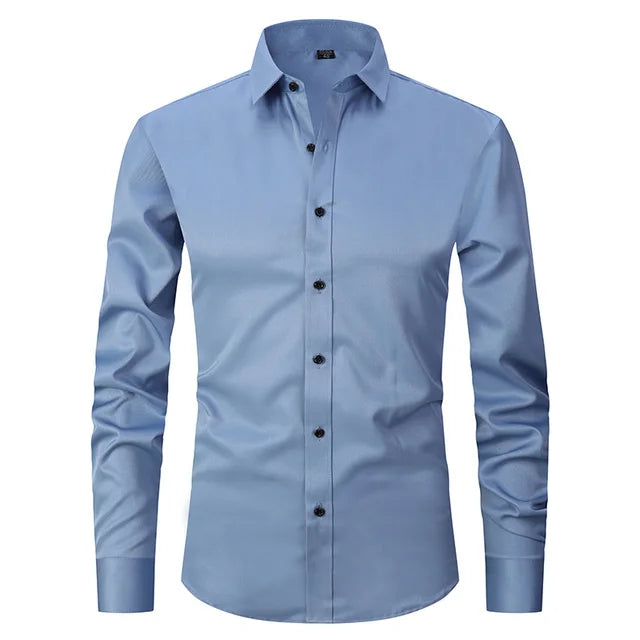 Noah's Smooth-Fit Stretch Dress Shirt for Men