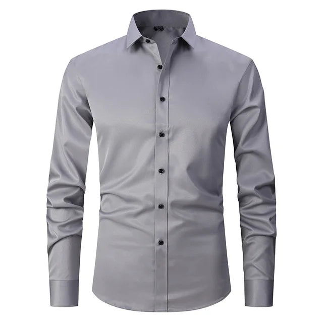 Noah's Smooth-Fit Stretch Dress Shirt for Men