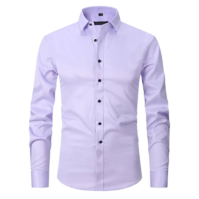 Noah's Smooth-Fit Stretch Dress Shirt for Men