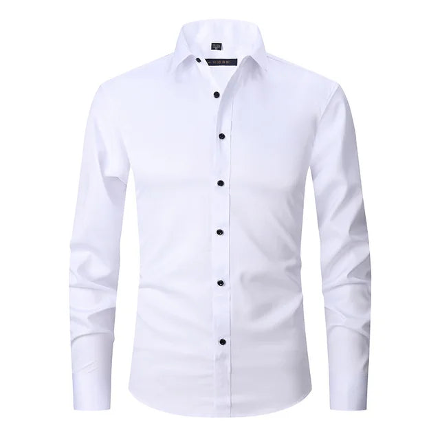 Noah's Smooth-Fit Stretch Dress Shirt for Men